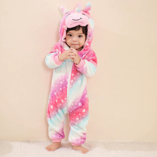 Baby Kigurumi Dinosaur Cartoon Romper