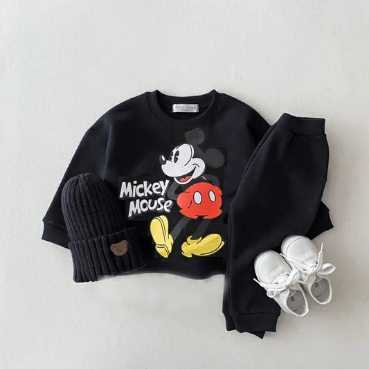 Mickey Mouse Printed Sweatshirts Sets 