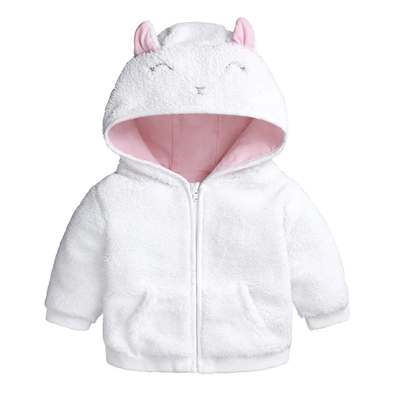 Baby Hoodie Infant Winter Thick Clothes