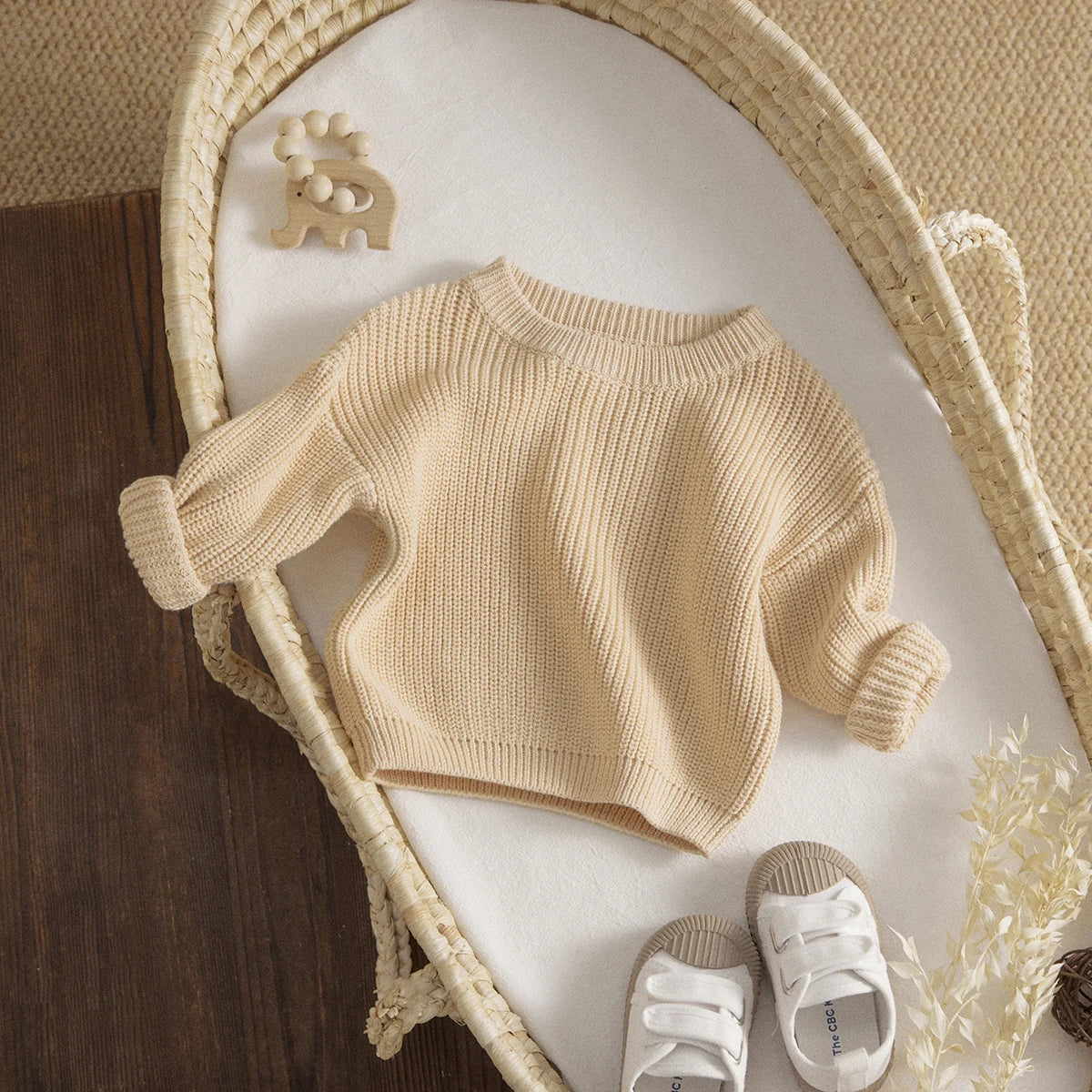 Autumn Baby Boys Girls Knit Sweater Clothes 