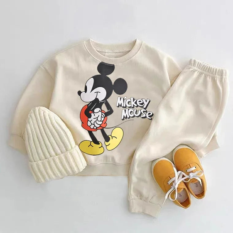 Mickey Mouse Printed Sweatshirts Sets 