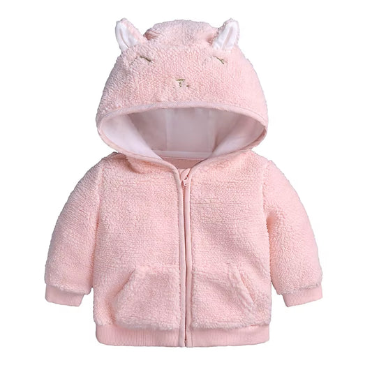 Baby Hoodie Infant Winter Thick Clothes